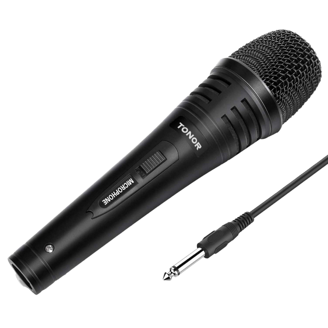 High Quality Cardioid Dynamic Wired Handheld Microphone Portable XLR Connector Budget-Friendly Option Vocals Professional