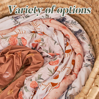 Couverture de drap de lit pour enfants en polyester tricoté drap de lit de bébé doux avec ensemble de literie portable technique tissé