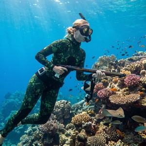 <span class=keywords><strong>Combinaison</strong></span> de plongée en néoprène 3 mm pour la pêche sous-marine, deux pièces, <span class=keywords><strong>combinaison</strong></span> intégrale pour femmes - Product Image 4