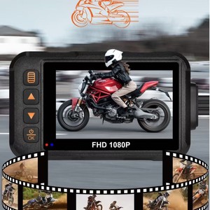 Motorcycle Dashcam 2.4 Inch FHD 1080P Dual Lens Waterproof Front Mounting 12-24V <b>USB</b> <b>HDMI</b> Output - Product Image 3