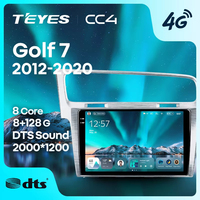 TEYES CC4 Para Volkswagen Golf 7 2012 - 2020 Radio CarPlay Multimedia Estéreo Car Play Android Auto 2DIN Autoradio