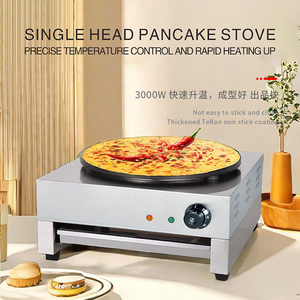 Machine à crêpes électrique professionnelle à double plaque, très vendue, machine à pâtisserie électrique domestique, économie d'énergie - Product Image 2