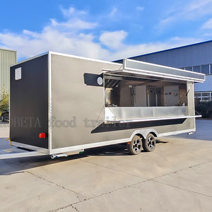 Remolque de Comida Fs700 de 7m de Largo con Cocina, Baño y Acero Inoxidable, <span class=keywords><strong>Caravana</strong></span> de Comida - Product Image 1