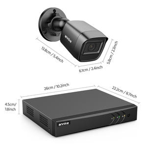 IR 2MP Dvr kiti temizle gündüz ve gece görüş ir-cut ile IP67 3.6mm 1080P CCTV güvenlik kamera sistemi - Product Image 5
