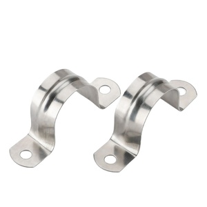 Tùy chỉnh độ dày U loại mạ kẽm thép không gỉ PVC lắp ống yên kẹp ống - Product Image 1