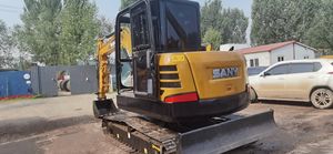 Excavatrice Sany60 d'occasion en excellent état, modèle 2022, équipement de construction lourd avec moteur, pompe à engrenages, faible nombre d'heures, à vendre - Product Image 6