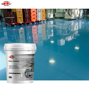 Hongkai OEM kiềm kháng chống trượt tự san lấp mặt bằng nước dựa trên nhựa Epoxy lớp phủ sàn 10 năm bảo hành con lăn bàn chải phun - Product Image 2