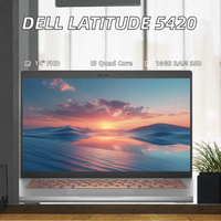 Pour ordinateur portable professionnel Latitude 5420 14 pouces FHD, Intel Quad-Core I5-1145G7, 16 Go de RAM DDR4, 256 Go de SSD, caméra pour graphismes intégrés HD