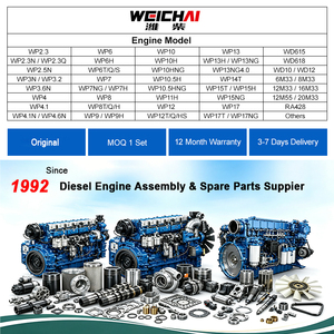 Motor Diesel Marítimo Wechai WD615.47 371HP - Conjunto de Motor Completo - Product Image 6