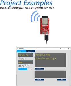 FREENOVE ESP32-S3ボードLite (16MBフラッシュ) (2パック) デュアルコア32ビット240MHzマイクロコントローラーオンボードワイヤレスマイクロUSB <span class=keywords><strong>Python</strong></span> C - Product Image 4