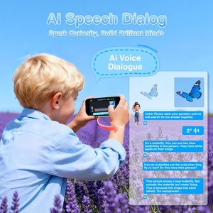 Caméra intelligente pour enfants avec reconnaissance photo WiFi, <span class=keywords><strong>chat</strong></span> vocal, écran tactile de 4 pouces, CCD, enregistreur vidéo numérique MicroSD, jouet éducatif - Product Image 4
