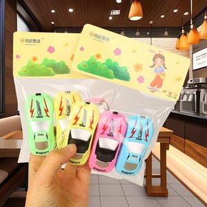 รถบัลเลนซ์อีเกิลแบบดึงถอยหลัง สีผสม ของเล่นแบบแมนนวล สำหรับเด็กอายุ 2 ถึง 4 ปี ของขวัญเพื่อการศึกษา รูปทรงเรขาคณิต สำหรับเด็กทั้งชายและหญิง - Product Image 1