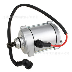 ฮอนด้า ซีจี 125 150 ซีซีมอเตอร์สตาร์ท 9 ฟัน ระบายความร้อนด้วยอากาศ อะลูมิเนียม สำหรับซ่อมมอเตอร์ไซค์ออฟโรด แปรงคาร์บอนสีเงิน - Product Image 3