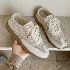 Chaussures d'entraînement pour hommes, nouveau style d'été, décontractées, confortables, respirantes, rétro, à la mode, polyvalentes, à semelles souples - Product Image 2