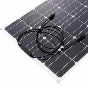 ALECTER Panneau Solaire Ultra Léger 100W Flexible 22% Silicium Monocristallin Étanche pour Bateau Camping Alimentation d'Urgence APH-102 - Product Image 6
