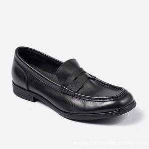 Zapatos de Cuero de Lujo y Moda con Puntera Redonda Grande, Zapatos Casuales para Hombre, Zapatos de Cuero Duraderos de Alta Gama para Caballero - Product Image 3