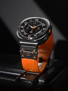 สายนาฬิกา TPU รุ่น Luxury Connector สำหรับ Samsung Ultra 47 มม. สีไทเทเนียม พร้อมหัวเข็มขัดสแตนเลสสตีล - Product Image 5