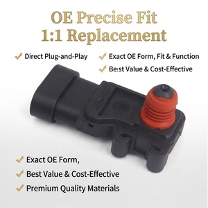 Sensore MAP Auto 16212460 12614970 12575837 93160018 per Chevrolet Daewoo Acura Isuzu Opel, Sensore di <span class=keywords><strong>Pressione</strong></span> del <span class=keywords><strong>Collettore</strong></span> di <span class=keywords><strong>Aspirazione</strong></span> - Product Image 3