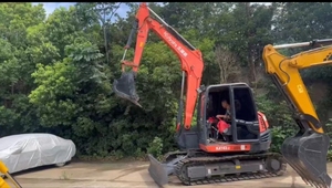 Excavadora Japonesa Usada KX183 de Primera Marca, Máquina de 8 Toneladas, Excavadora KX183-3 Usada Barata, Ahorro en Mantenimiento - Product Image 6