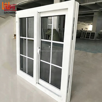 Ventana Abatible de Diseño Moderno con Triple Acristalamiento, UPVC, Vinilo, Reforzada con Acero, Personalizable