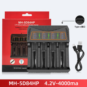 <span class=keywords><strong>Chargeur</strong></span> de <span class=keywords><strong>batterie</strong></span> universel intelligent à écran LCD et arrêt automatique, 4 emplacements, pour batteries au lithium 3.7V 18650 26650 21700 10440 - Product Image 6