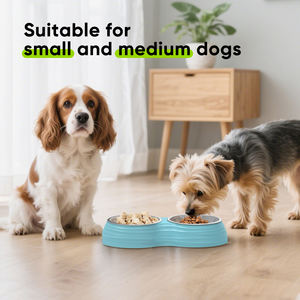 Tazón para Mascotas de 0.4 kg, Melamina, Manual, Duradero, Ecológico, Apto para Lavavajillas, Acabado Esmerilado, Diseño Vietnamita, Resistente al Agua, Marca KIND - Product Image 6