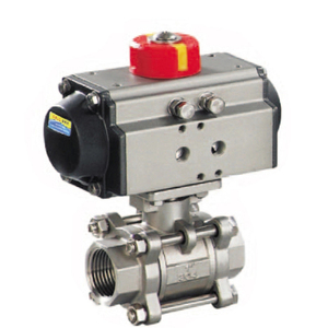 Válvula de Agua Motorizada Neumática con Brida de Acero Inoxidable CF8 DN150 OEM - Product Image 3