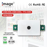 Module de scanner de codes-barres 1D/2D miniature EM003 avec interface USB pour terminaux en libre-service - En stock