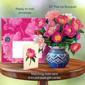 Pop up <strong>Card</strong> Flower Bouquet 3D Gift <strong>Card</strong> Birthday <strong>Valentines</strong> Day Gifts Mothers Day Gifts <strong>for</strong> Women Mom <strong>Wife</strong> - Product Image 4