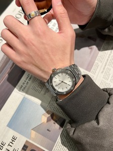 Montre mécanique haut de gamme pour homme à cadran octogonal avec fonctions complexes, bracelet en cuir somptueux, accessoire de mode pour soirées cocktails - Product Image 2