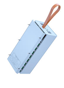 24팩 무납땜 USB 고속 충전 LED 디스플레이 대용량 휴대용 보조 배터리 케이스 <span class=keywords><strong>18650</strong></span> 리튬 배터리 DIY 무선 - Product Image 3