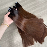 Lots de mèches de cheveux raides indiens malaisiens 32 34 36 38, 100% cheveux humains vierges brésiliens 10A longs de 40 pouces péruviens