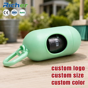 Richer Recyclable Heavy Duty Dog Poop <b>Bags</b> Animal Style Made Vietnam Wholesale Bulk Leak Proof HDPE Roll Factory Direct Supply - Product Image 1