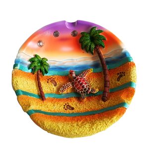Cendrier de voiture en résine personnalisé Souvenir des Maldives en gros - Product Image 2