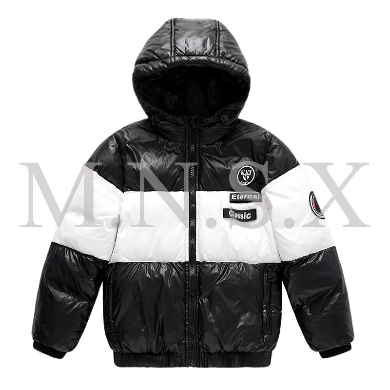 Custom Boys Kids Clothes Winter Puffer Padded Down Jacket for Kid Outdoor Baby Coats