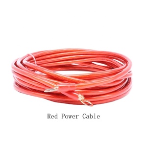 כבל רמקול שקוף מקצועי מסוג Twisted Pair עם מחברי בננה מוזהבים, כבל קואקסיאלי לרמקול לרכב ומיקרופון - Product Image 4