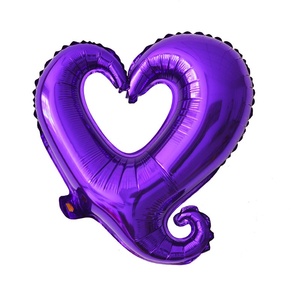 Ballon en aluminium personnalisé avec crochet, 18 pouces, 30 pouces, 42 pouces, pour la décoration <span class=keywords><strong>de</strong></span> la <span class=keywords><strong>salle</strong></span> <span class=keywords><strong>de</strong></span> fête <span class=keywords><strong>de</strong></span> naissance ou <span class=keywords><strong>de</strong></span> mariage - Product Image 4