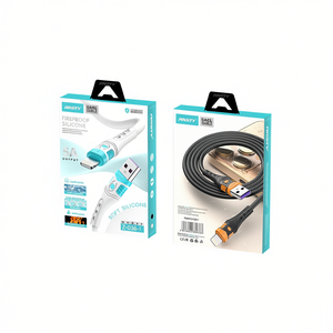 USB 5A Lighting Type <b>Data</b> <b>Cable</b> BlancoModel (Z-036-I) in White Color - Product Image 1