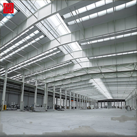 Construction d'entrepôts industriels préfabriqués en acier pour l'exportation