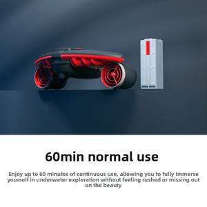 Propulsor Subacuático Marvel White Shark Navbow de PVC para Buceo Libre, Acelerador de Natación, Fotografía Subacuática - Product Image 2