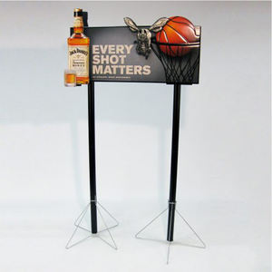 कस्टम पुनर्नवीनीकरण धातु पोल टॉपर प्रदर्शन सुपरमार्केट खुदरा पॉपर प्रदर्शन के लिए फर्श-स्थायी माल स्टैंड - Product Image 5