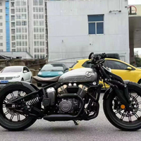Motocyclettes de croisière vintage Napoleon 450 & Black Flag 500 250cc