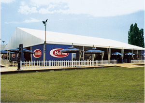 White Large Event Shelter Wind Snow Resistant <strong>a</strong> <strong>Frame</strong> <strong>Tent</strong> Thermal Insulation Commercial Marquee Giant Aluminum Alloy Event <strong>Tent</strong> - Product Image 4