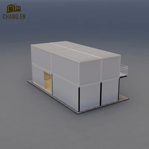DYCE1 Case Prefabbricate Pieghevoli Durevoli per Campeggio, Moduli Abitativi Mobili Pronti all'Uso in Container Flat Pack per Esterni - Product Image 2
