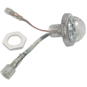Luci LED Pixel a Punto da 35MM per Giostre, Tema Cristallo, DC24V, per Luna Park e Parchi Divertimento, Colore RGB SPI Dream Color UCS2903 - Product Image 1