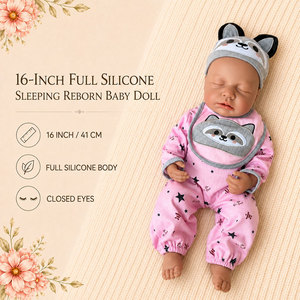 BAkwbwBY Poupée <span class=keywords><strong>Reborn</strong></span> 18 Pouces Silicone Solide Intégral Bébé Réaliste Nouveau Né OEM ODM Usine Grossiste Fournisseur Cadeau - Product Image 3