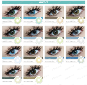 프라이빗 라벨 OEM 가능 종이 포장 도매 화장품 미투원 컬러 콘택트렌즈 (케이스 포함) - Product Image 4