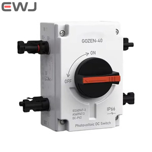 Công nghiệp năng lượng mặt trời DC isolator chuyển đổi PV 1500V/1000V <span class=keywords><strong>32A</strong></span> ngắt kết nối điện IP66 kim loại và nhựa cho công nghiệp sử dụng - Product Image 1