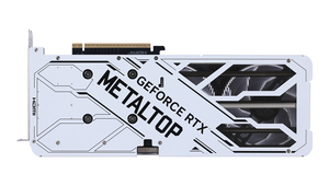 การ์ดจอเกมมิ่ง GALAX GeForce RTX 5060 Ti METALTOP OC สีขาว ปี 2025 รองรับ DLSS4 พร้อมพัดลมระบายความร้อน สำหรับเล่นเกมบนเดสก์ท็อป - Product Image 6