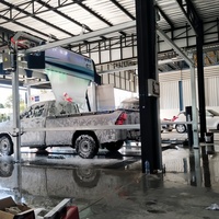 Meilleure qualité pompe à eau allemande de recyclage des eaux usées certifiée CE machine de lavage de voiture automatique à vapeur mobile
